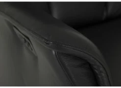 Relaxzetel 8020 leder - zwart met relax