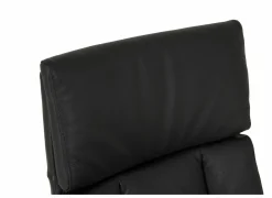Relaxzetel 8020 leder - zwart met relax