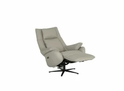 Relaxzetel A1167  elektrisch - stof - zilver