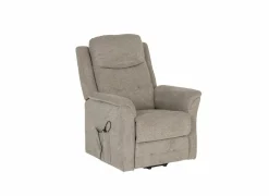 Relaxzetel Cosima elektrisch - stof - beige