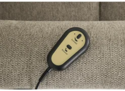 Relaxzetel Cosima elektrisch - stof - beige