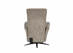 Relaxzetel Cult elektrisch - stof - khaki met stroomkabel en massagefunctie