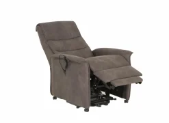 Relaxzetel elektrisch - stof - antraciet