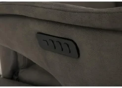 Relaxzetel elektrisch -  stof - antraciet