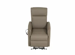 Relaxzetel Pope elektrisch - lederlook - earth