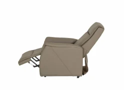 Relaxzetel Pope elektrisch - lederlook - earth