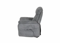 Relaxzetel Porter elektrisch - stof - grijs