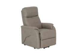 Relaxzetel Power elektrisch - stof - grijs