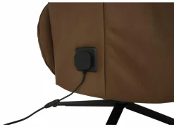 Relaxzetel 7589.51V elektrisch - leder - bruin