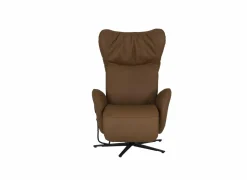 Relaxzetel 7589.51V elektrisch - leder - bruin