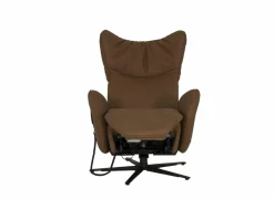 Relaxzetel 7589.51V elektrisch - leder - bruin