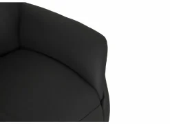 Relaxzetel 7051.57V+Z60 elektrisch - leder - zwart met large zithoogte- en diepte