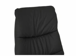 Relaxzetel 7051.76V+Z60 elektrisch - leder - zwart met medium zithoogte- en diepte en tilfunctie