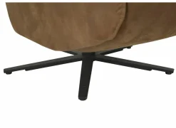 Relaxzetel Yup elektrisch - stof - bruin