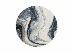 Rond tapijt Aspero Ø120cm - polyestervezel - multicolor