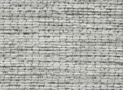 Rond tapijt Himalaya Ø160cm - wol - lichtgrijs