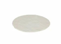 Rond tapijt Serene Ø90cm - nepbont - ivory