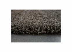 Rond tapijt Twister Ø120cm - polypropyleen - charcoal