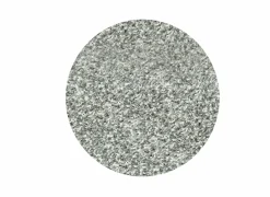 Rond tapijt Twister Ø160cm - polypropyleen - wit & zilver