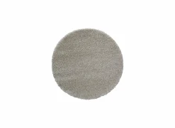 Rond tapijt Twister Ø120cm - polypropyleen - linnen