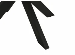 Ronde tafel Benedetta Ø130cm - eik massief en metaal - naturel