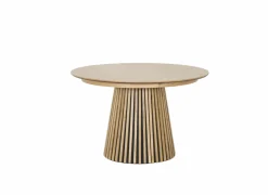 Ronde tafel Caribou Ø120/160/200 - massief & décor - eik