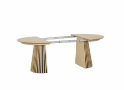 Ronde tafel Caribou Ø120/160/200 - massief & décor - eik