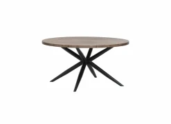 Ronde tafel Carma Ø140cm - lamulux - naturel & mango