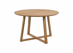 Ronde tafel Ø120cm - eik fineer - eik
