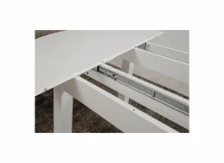 Ronde tafel Coburg 100/140x100cm - melamine - wit