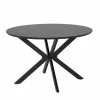 Ronde tafel Costa Ø120cm - melamine - zwart