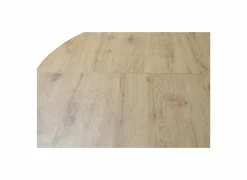 Ronde tafel Dillinger 120/160x120cm - melamine - bruin