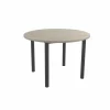 Ronde tafel Lustra Ø110cm - HPL - Halifax eik