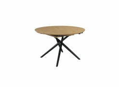 Ronde tafel Oye 120/160x120cm - melamine - eik