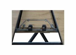 Ronde tafel Oye 120/160x120cm - melamine - eik