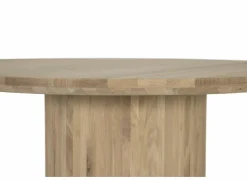 Ronde tafel Pearl Ø140cm - eik massief - naturel