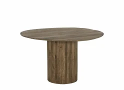 Ronde tafel Solid Ø130cm - mango massief - walnoot