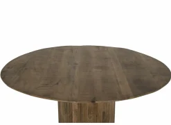 Ronde tafel Solid Ø130cm - mango massief - walnoot