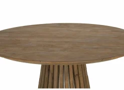 Ronde tafel Stromboli Ø120cm - mango massief - naturel