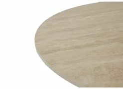 Salontafel Caldera 129/80x80x43,5cm - gesinterd steen - naturel