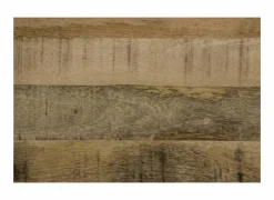 Salontafel Cenote Ø77/Ø55cm - hout massief - naturel set van 2