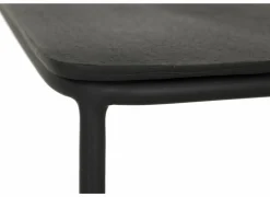 Salontafel Century Ø62/Ø46cm - metaal - zwart set van 2