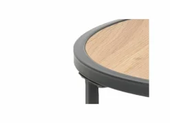 Salontafel Ø80cm - decor - eik