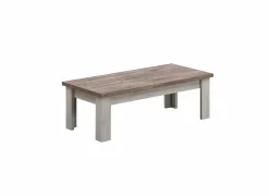 Salontafel Eline 120x40cm - decor - white oak & autumn oak