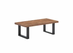 Salontafel Ensor 130x65cm - decor - acacia & black concrete