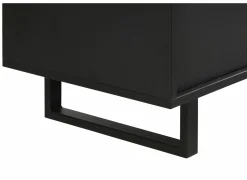 Salontafel Faro 42x125cm - melamine - structuur zwart