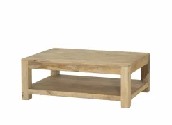 Salontafel Faust 123x75cm  - mango massief - naturel