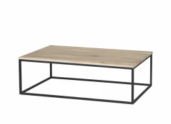 Salontafel Fetich 130x70cm - eik massief - naturel