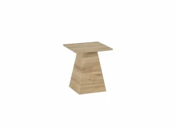 Salontafel Float 40x40cm - eik massief - naturel