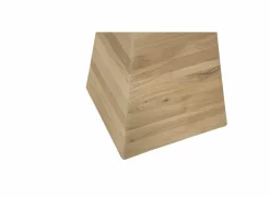 Salontafel Float 40x40cm - eik massief - naturel